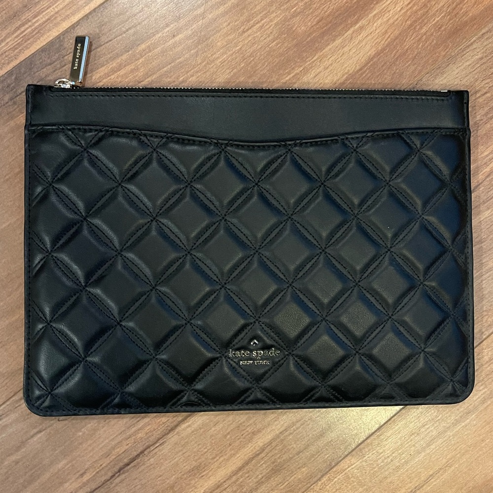 Kate Spade Black Quilted Men's Bag